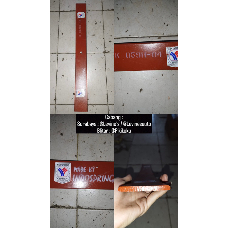 PER EXTRA CANTER NOMOR 4 K59H NO 4 MERK INDOSPRING PIR DAUN TAMBAHAN PS125 NOMER5 LEAF SPRING