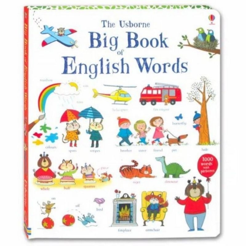 Usborne Big Book English Words