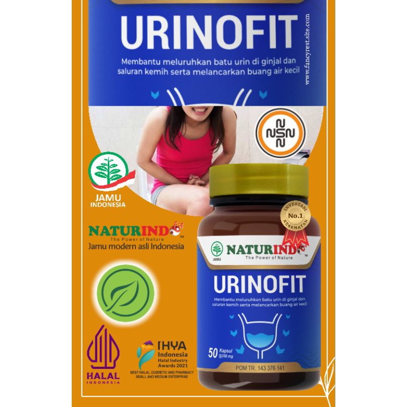 

URINOFIT (OBAT HERBAL BATU GINJAL DAN INFEKSI SALURAN KEMIH )