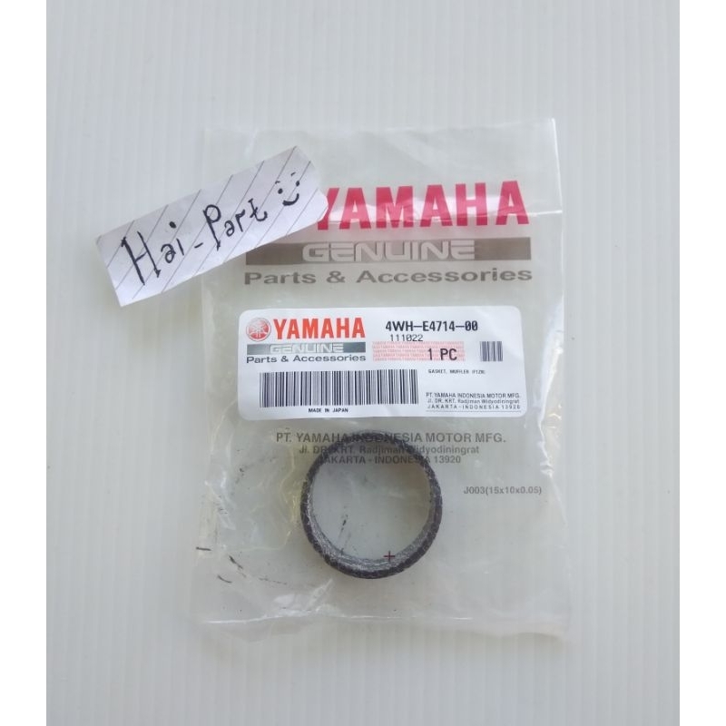 PAKING GASKET TENGAH KNALPOT FIZR ORIGINAL YAMAHA