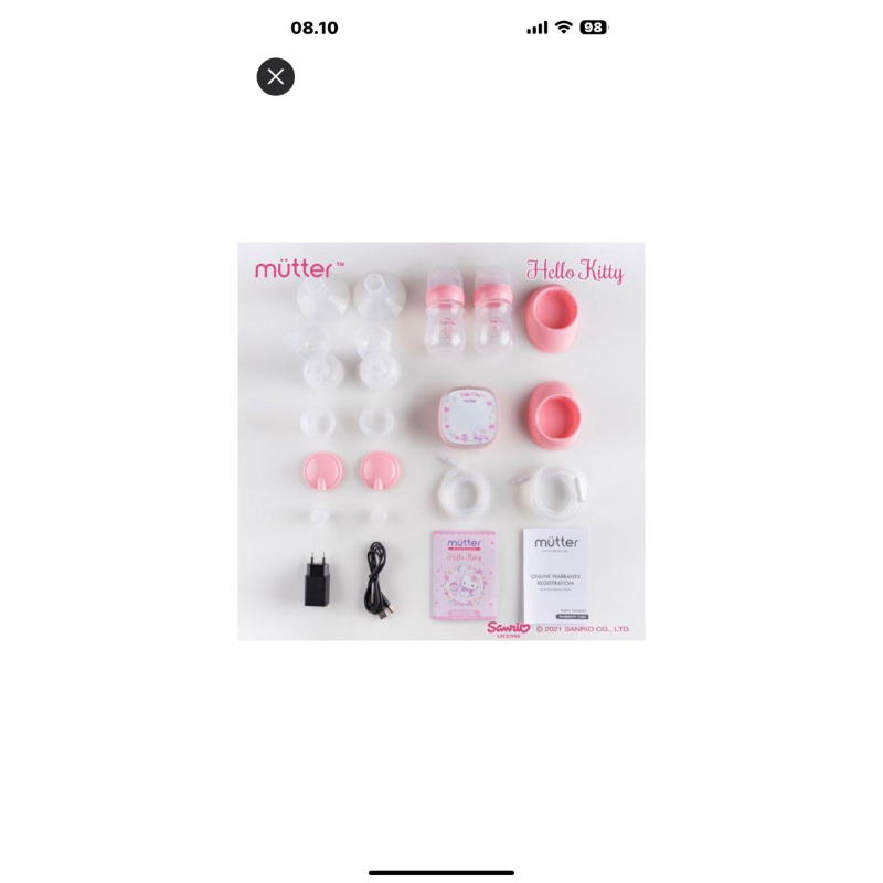 pompa asi mutter hellokitty