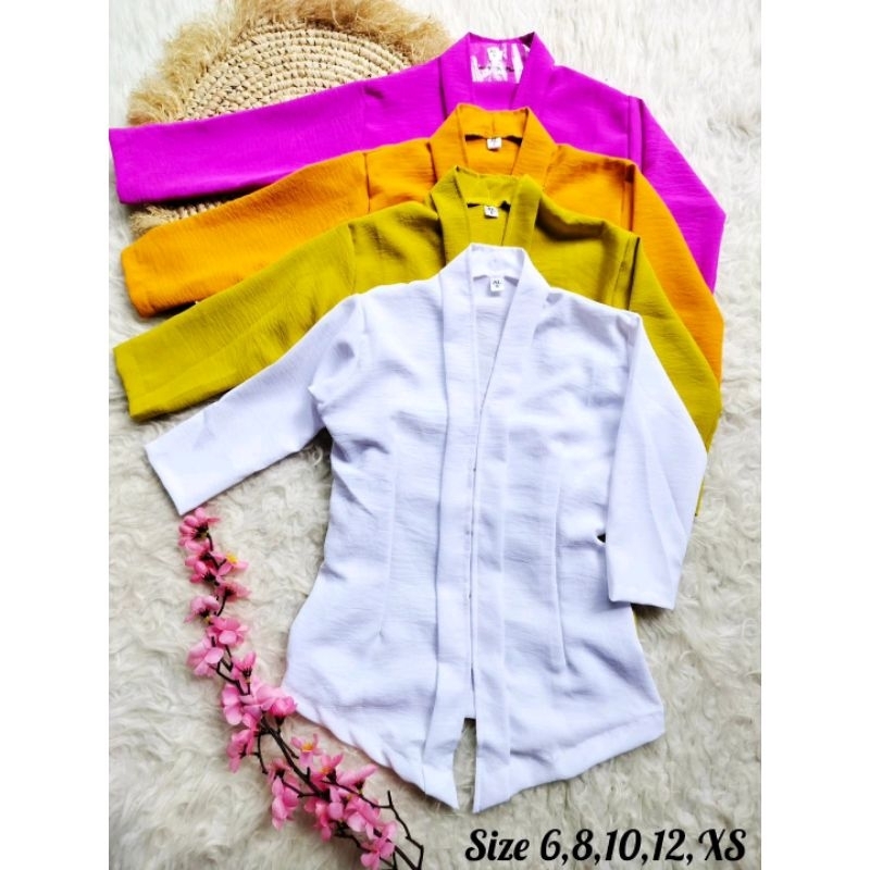 KEBAYA KARTINI AIRFLOW ANAK / KEBAYA JADI ANAK  BALI