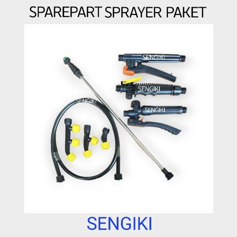 SENGIKI - STIK SPRAYER ELEKTRIK NOZZLE SPRAYER SELANG STOP KRAN SPRAYER