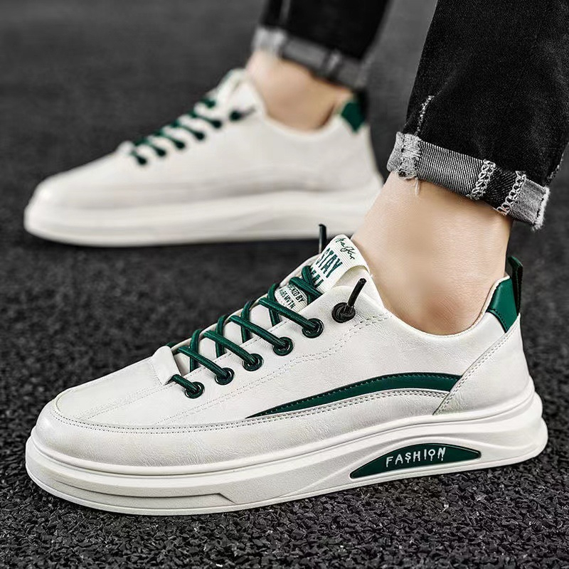 Sepatu Pria Original Sneakers Putih Casual Running Travelling Sepatu Cowok Dewasa Kerja Kasual Outdoor Sekolah Sport