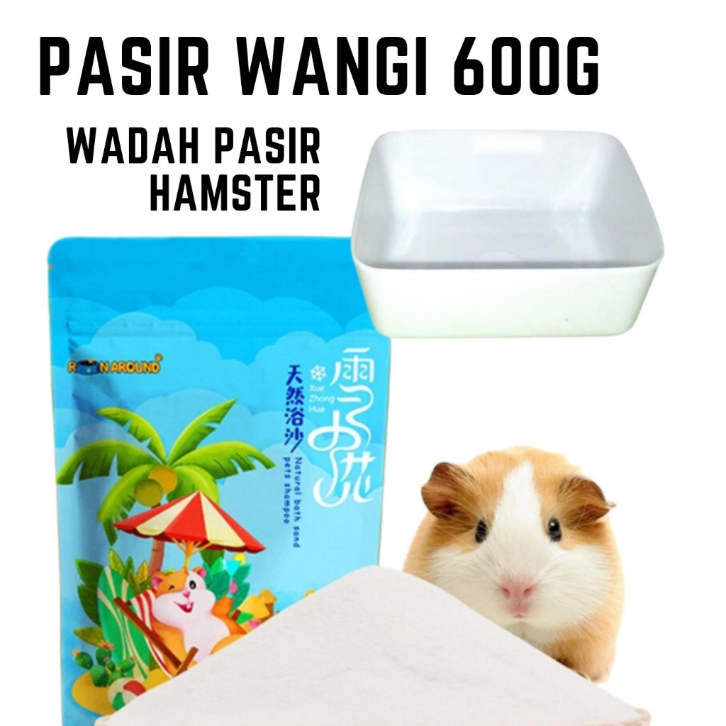 Paket Pasir Wangi Hamster Pasir Mandi Hamster Pasir Wangi Hamster Paket Pasir Wangi Hamster FEFARM