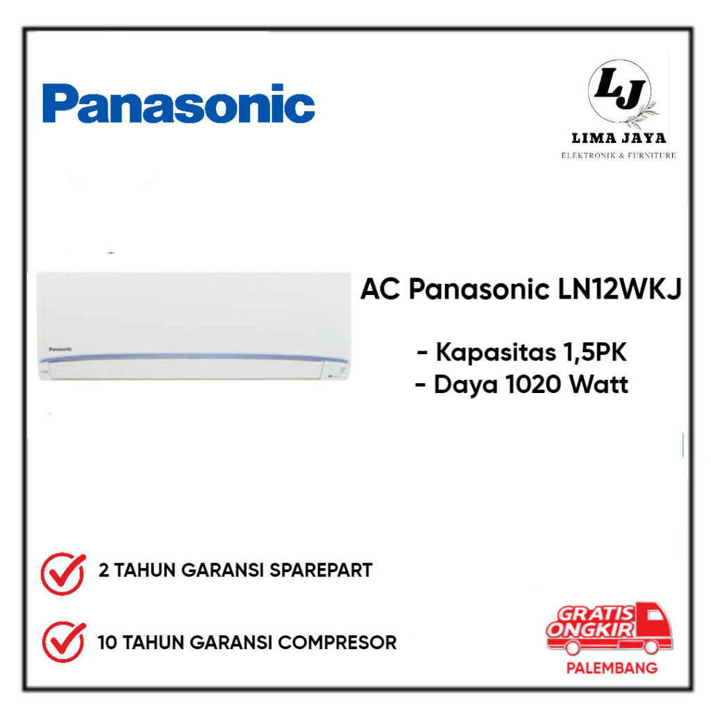 AC Panasonic LN12WKJ 1,5 PK AC Panasonic Standard