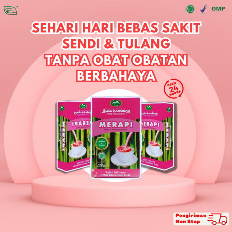 

SUSU KAMBING ETAWA MERAPI STRAWBERRY