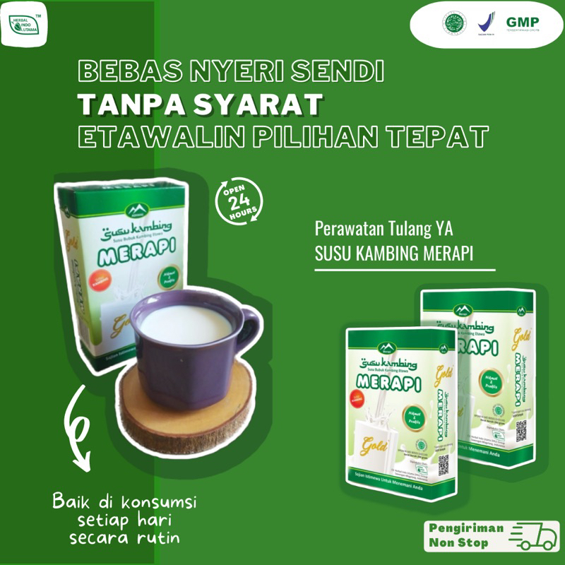 

SUSU KAMBING ETAWA MERAPI GOLD