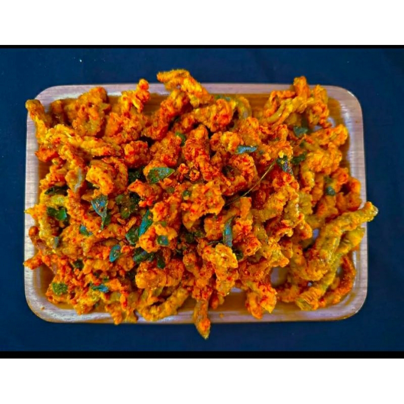 

usus crispy cikruh daun jeruk