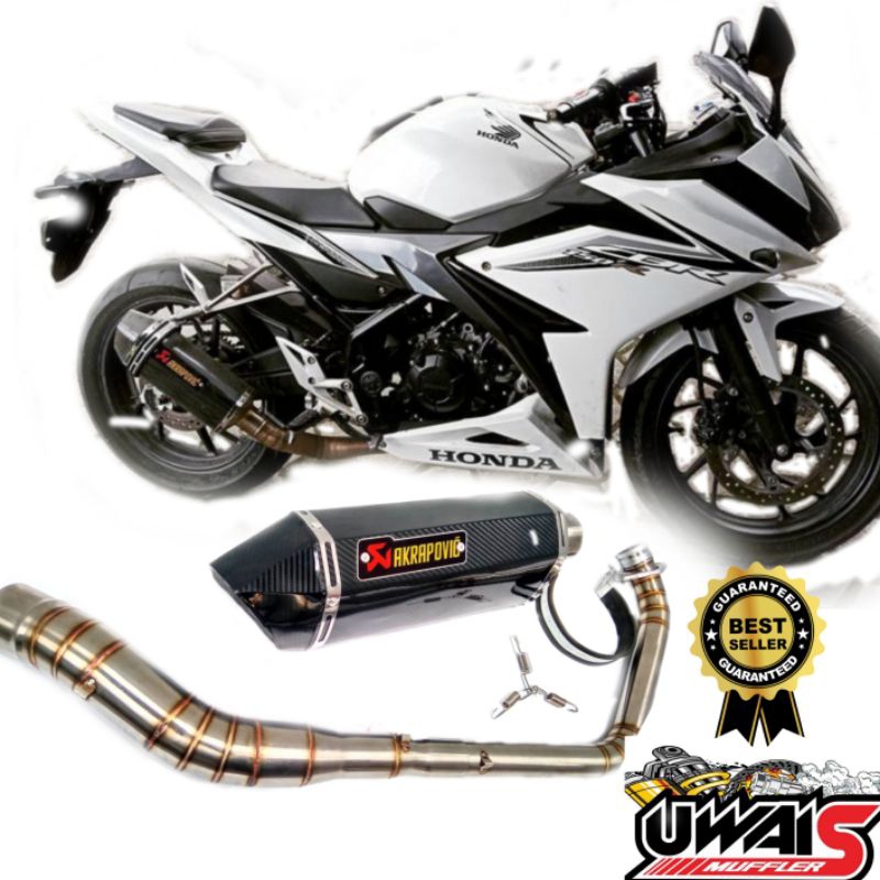 knalpot ekzos CBR150R racing cbr150r facelift k45 lokal Thailand silincer Akrapovic