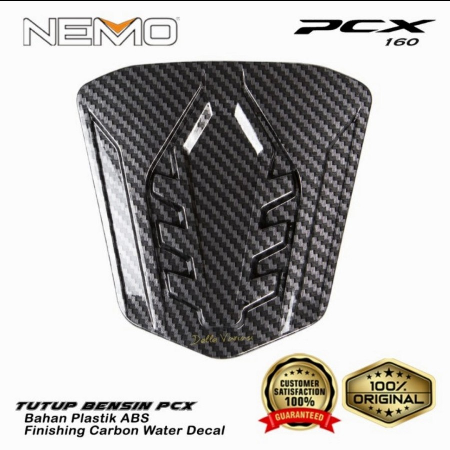 NEMO Cover Bensin / Tutup Bensin Carbon Honda Pcx 160