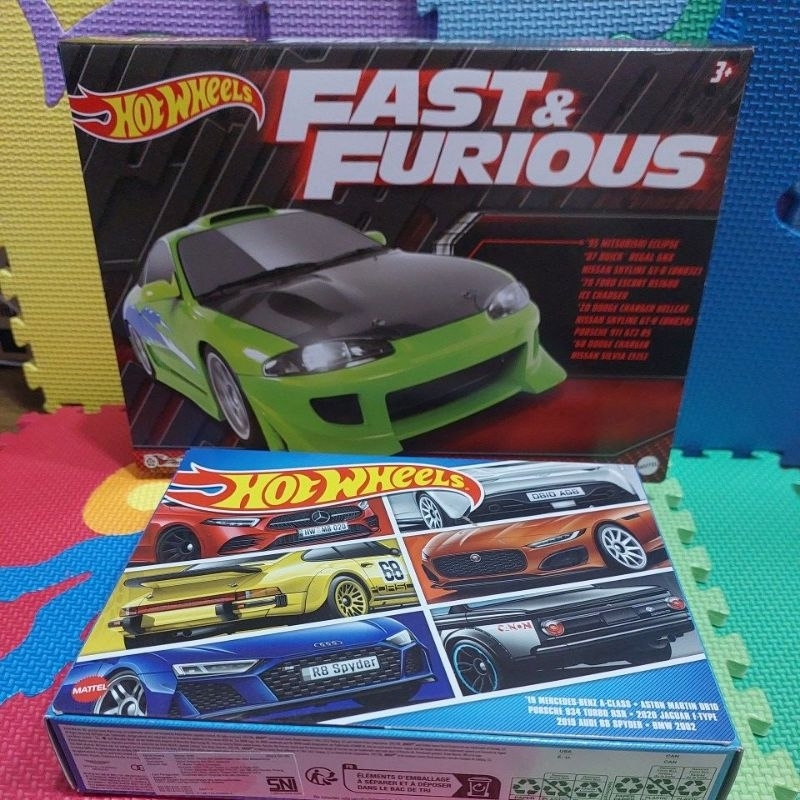 hot wheels fast&amp;furious isi 10 dan hot wheels isi 6 original.