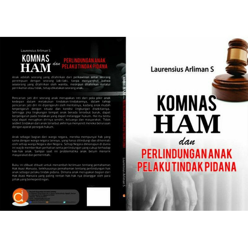 

BUKU KOMNAS HAM dan Perlindungan Anak Pelaku Tindak Pidana