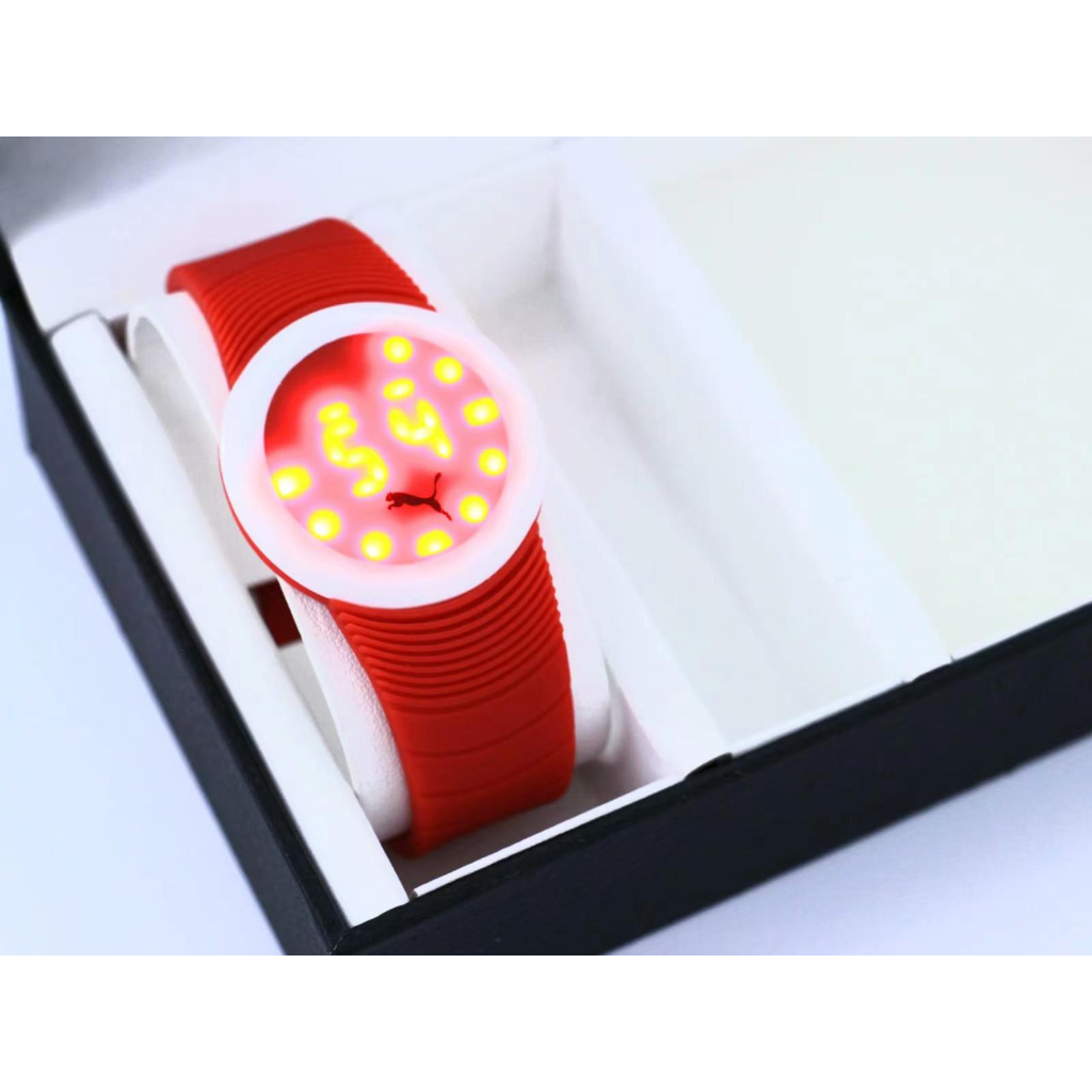 COD Jam Tangan Digital Wanita Pria Tahan Font Warna Fashion Watch LED Murah Import M192