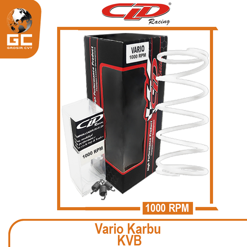 Paket Per CVT Sentrik Ganda Racing Honda Vario PCX ADV Fi ESP CBS ABS Techno Karbu 110/125/150/160 CLD 1000/1500 RPM