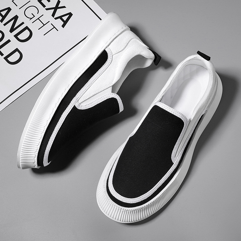 Toread Sepatu Slip On Pria Fashion Casual Santai Simple Sepatu Kuliah Comfy Outdoor MC604