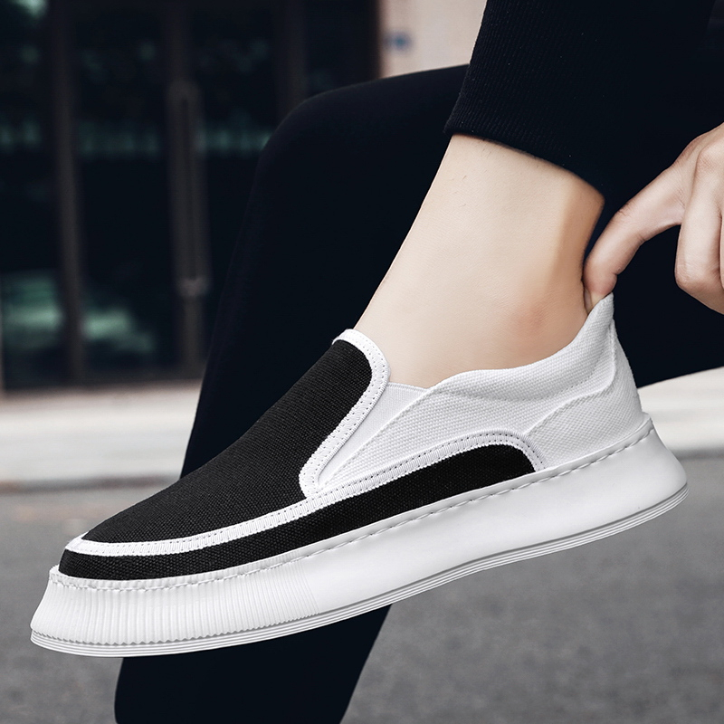 Toread Sepatu Slip On Pria Fashion Casual Santai Simple Sepatu Kuliah Comfy Outdoor MC604