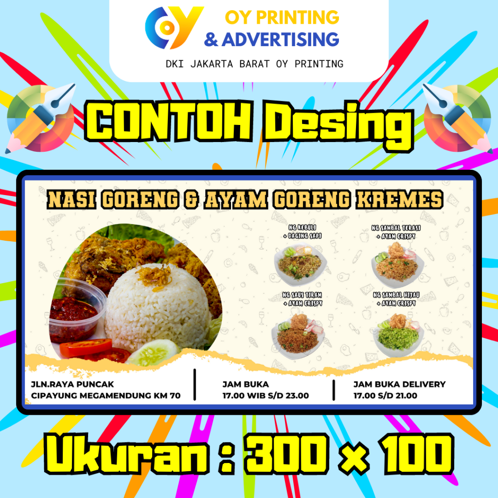 CONTOH DESAIN BANNER