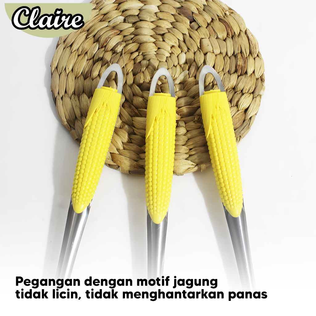 Centong Sayur Motif Apel / Centong Sup