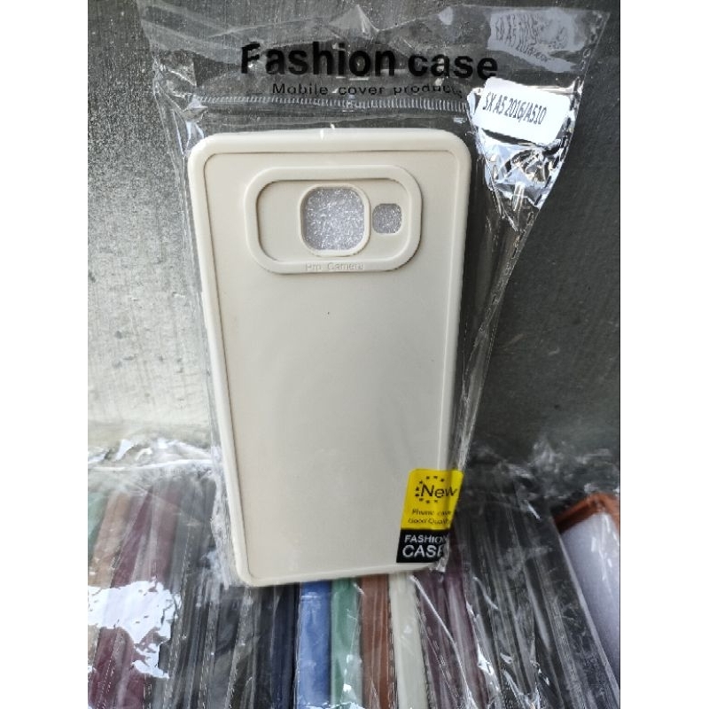 Softcase Samsung A510/ A5 2016 Silikon Casing Case Macaron Pelindung Pro Camera