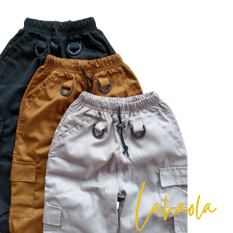 ROSE cargo anak perempuan Korean style 1-13 tahun katun drill