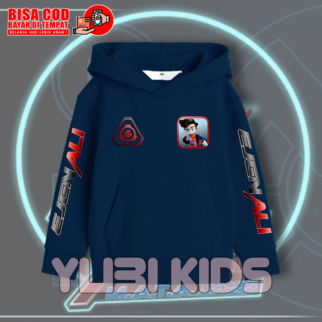 Jaket Hoodie Anak Ejen Ali / Hoodie Anak EJEN ALI