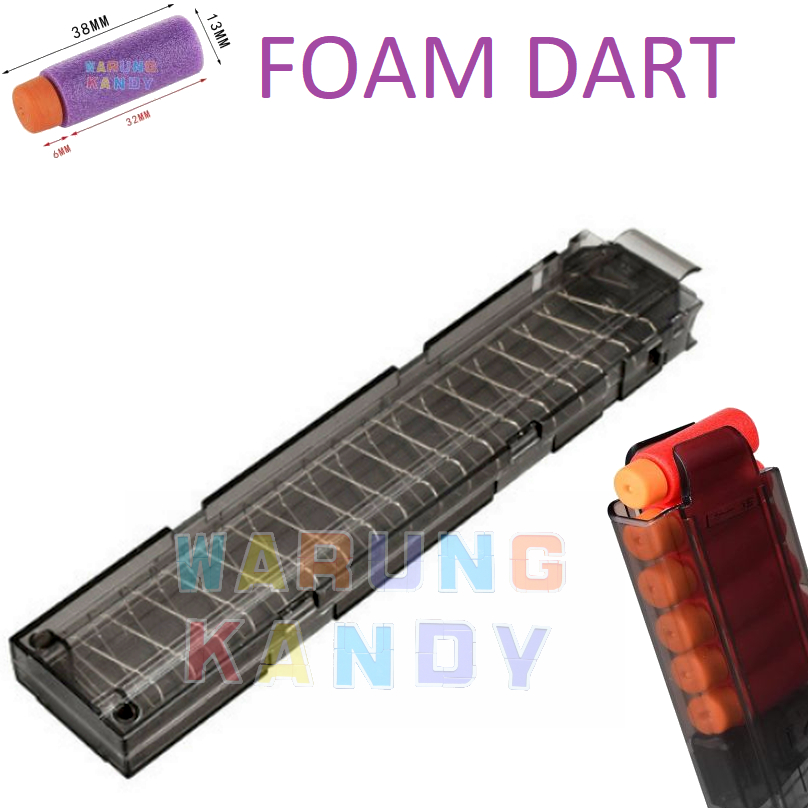 UZI Sembylon Mag / Magazine Foam Dart Toy -NOT NERF