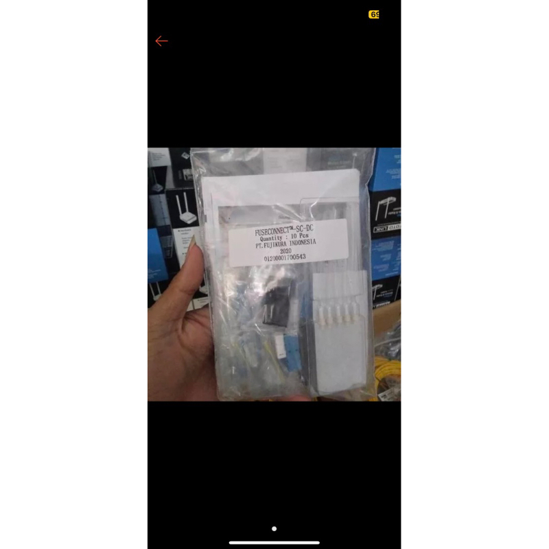 SOC Fujikura splice on connector