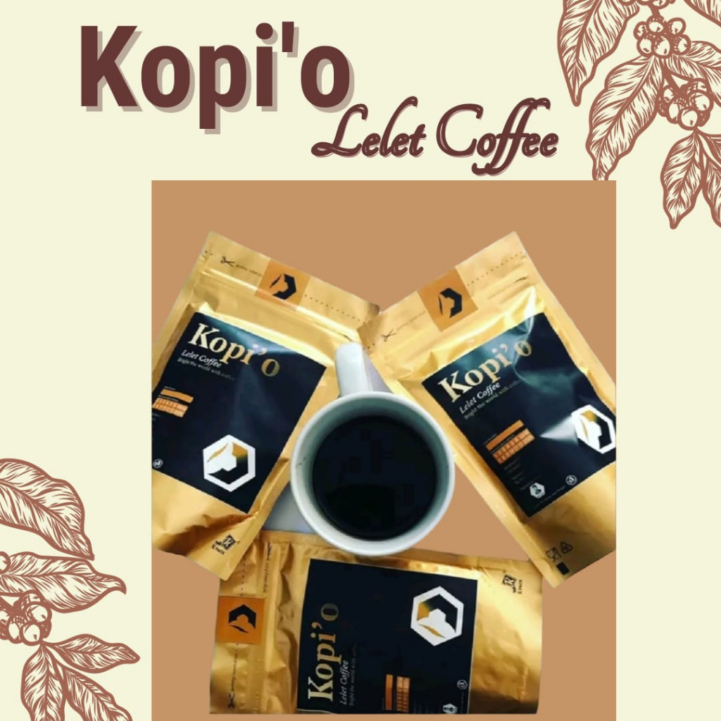 

KOPI'O LELET Khas Sarang Rembang Jawa Tengah - 150 GR