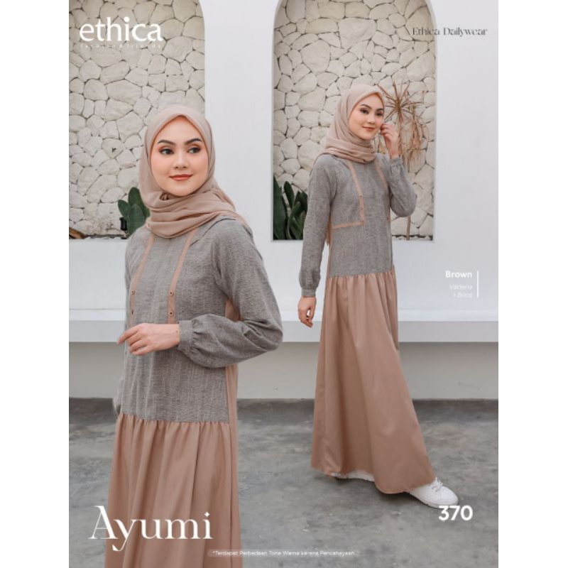 Ethica Gamis Ayumi 370 (Black, Navy, Brown)