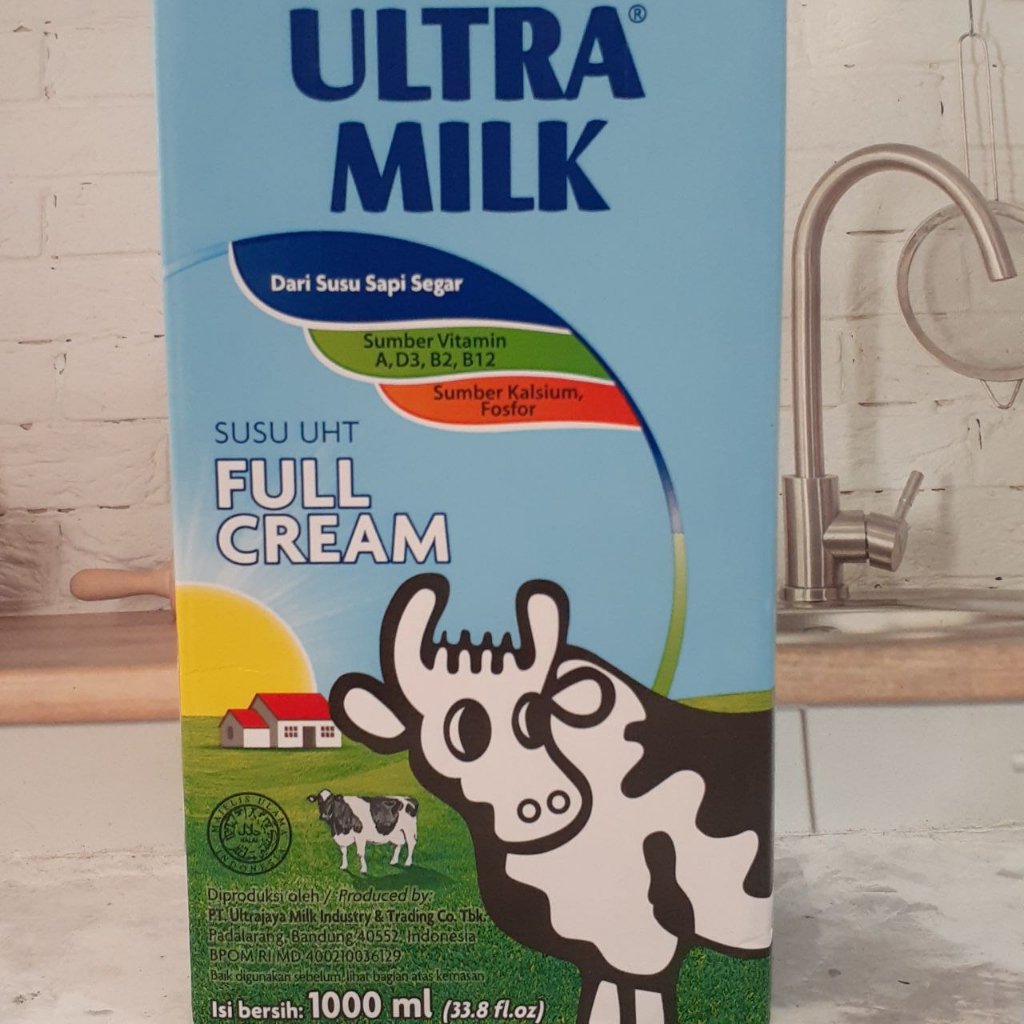 

Susu UHT Full Cream Ultra Milk 1lt