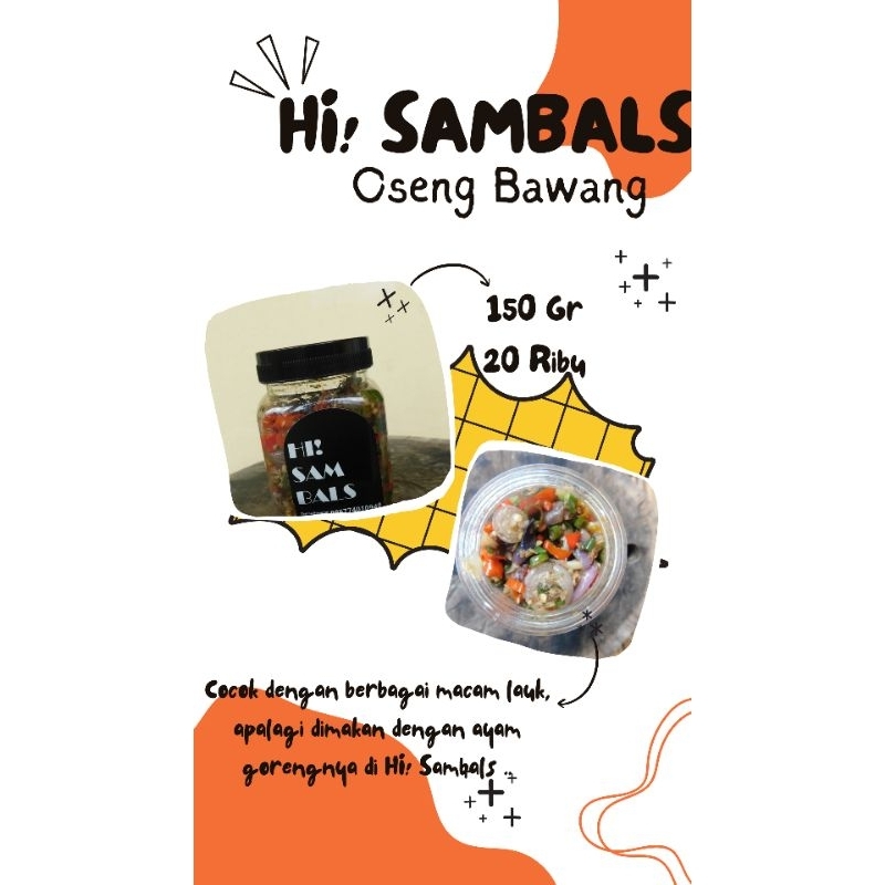

HI! Sambals Oseng Bawang 150 Gr