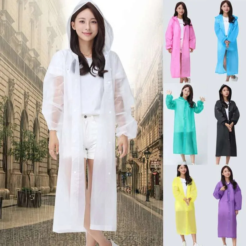 JAS HUJAN Korean EVA Ponco DISPOSABLE RAIN COAT / jas hujan pelindung panas anti uv elastis anti sobek