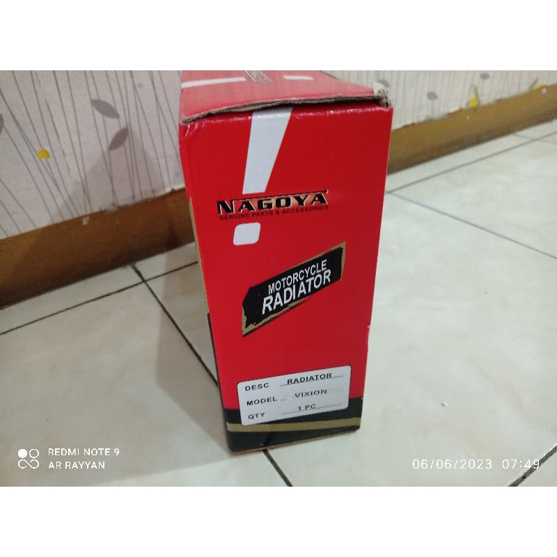 RADIATOR VIXION LAMA NAGOYA
