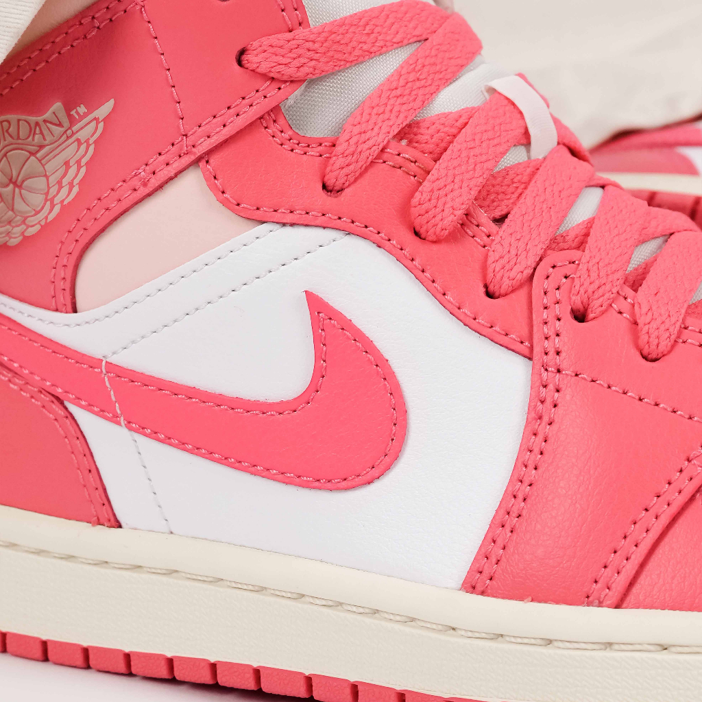 Air Jordan 1 Mid Strawberries and Cream Womens