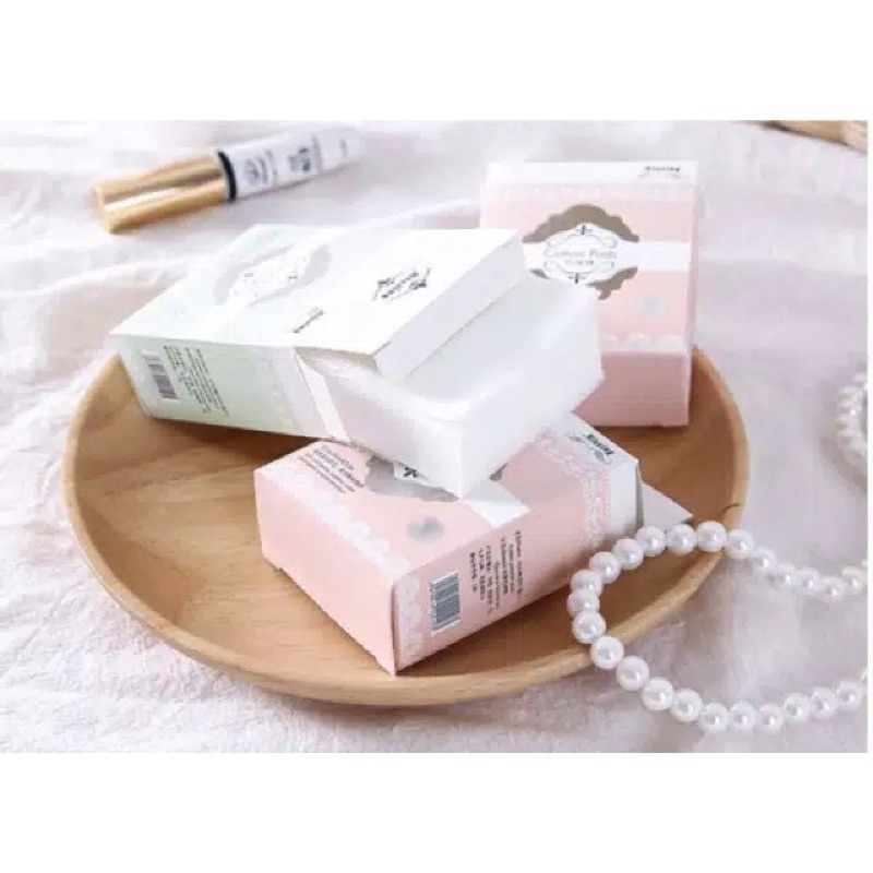 AF-014 Kapas Toner Facial Cotton Pads 40 Lembar / Kapas Tipis Make Up / Kapas Toner