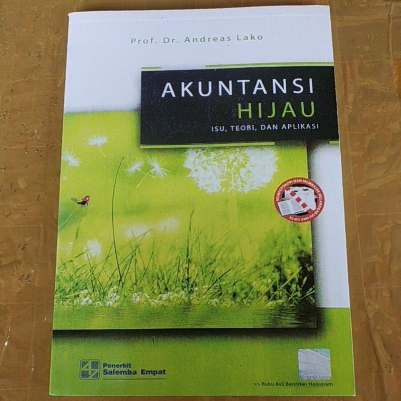

Akuntansi Hijau by Prof. Dr. Andreas Lako