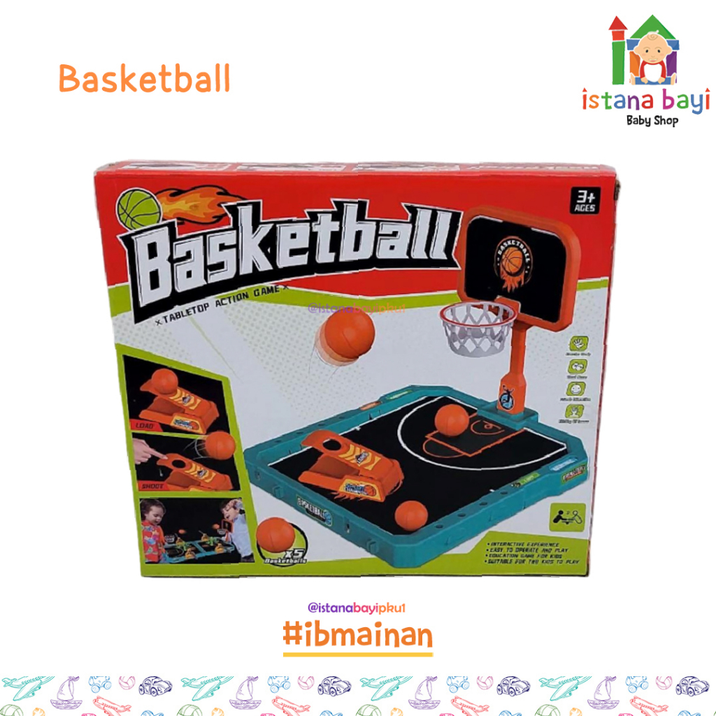 Mainan Edukasi - Basketball 150-5 - Mainan Basket Anak