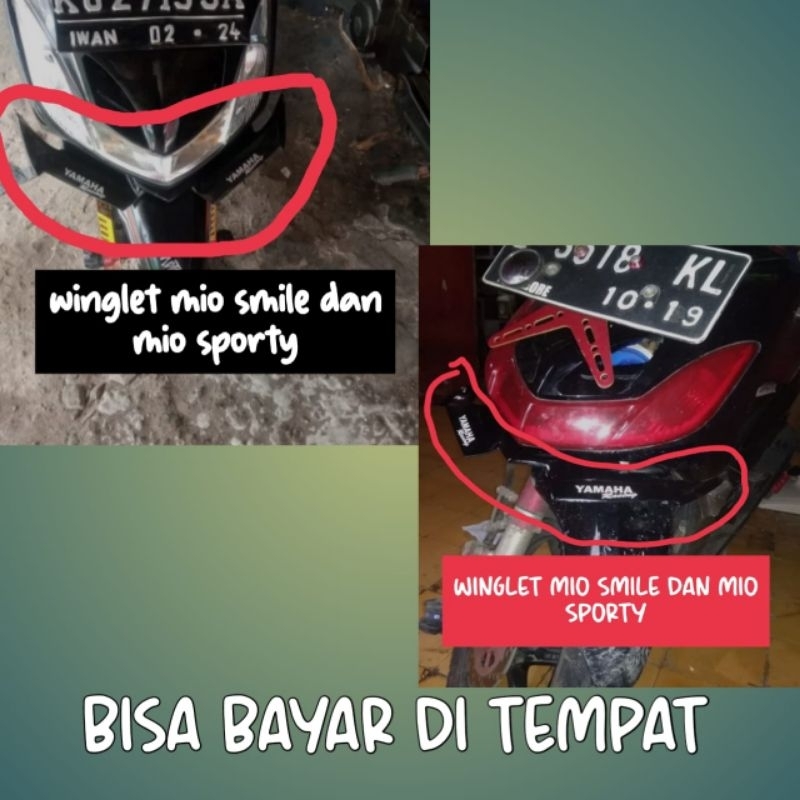 Winglet Mio Smile Dan mio Sporty