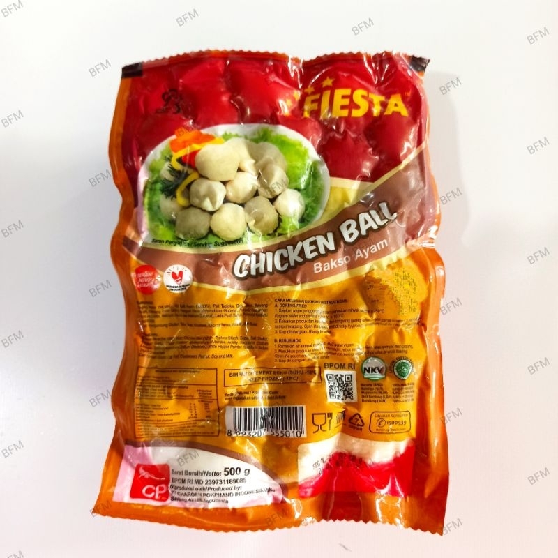 

Fiesta Chicken Ball/ Bakso Ayam 500 Gr