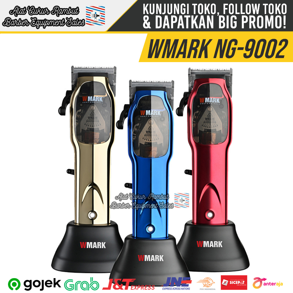 WMARK NG 9002 Alat Cukur Mesin Cukur Rambut Hair Clipper WMARK Original