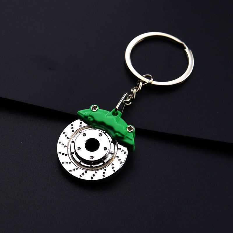 Gantungan Kunci Model Brake Disc Wheel Keychain Ganci Desain Otomotif Rem Cakram Material Berkualitas
