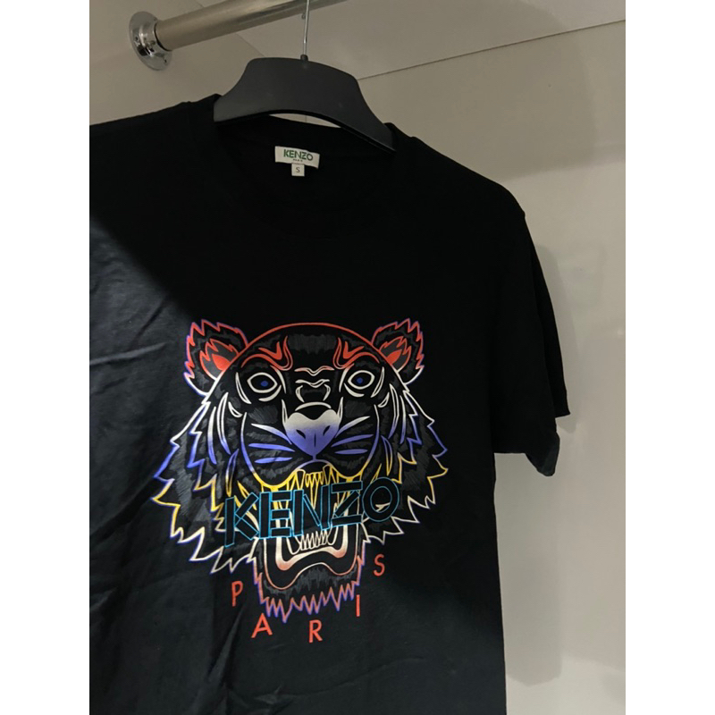 Preloved Authentic Kenzo tiger logo tshirt tee size S unisex