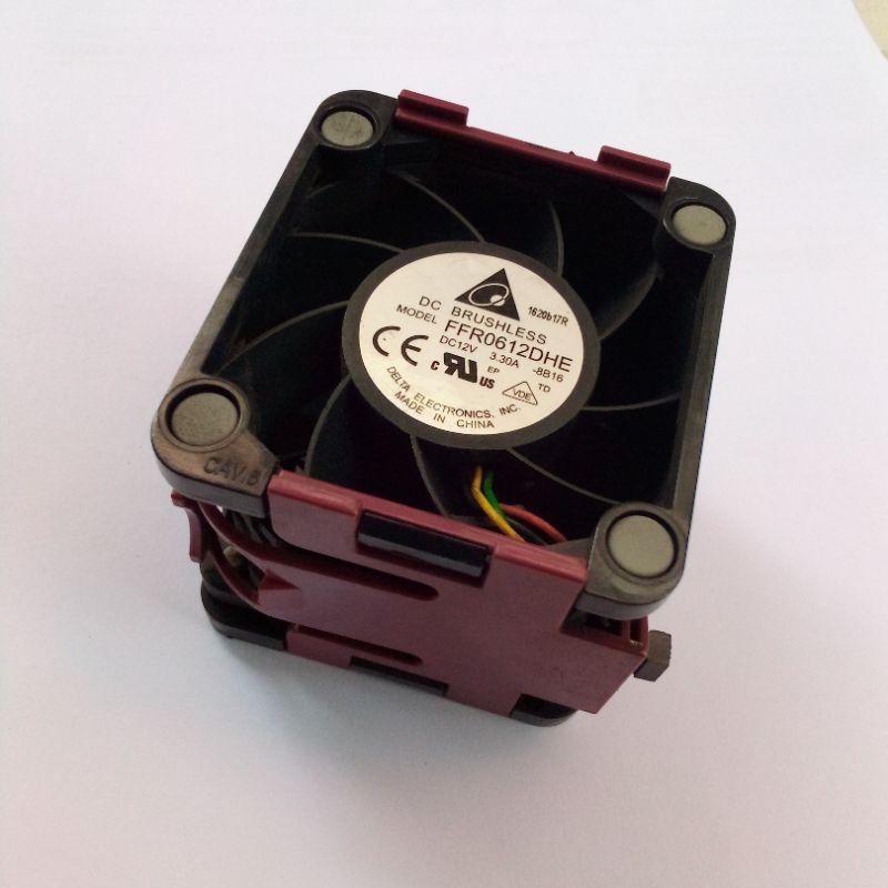 FAN 6CM KIPAS SERVER DL380 G6 ORIGINAL DELTA FFR0612DHE 12V 3.3A GARANSI