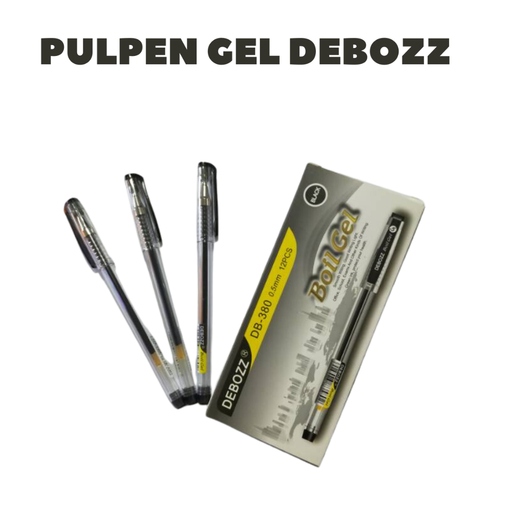 

Pulpen Gel DEbozz DB-380/pack