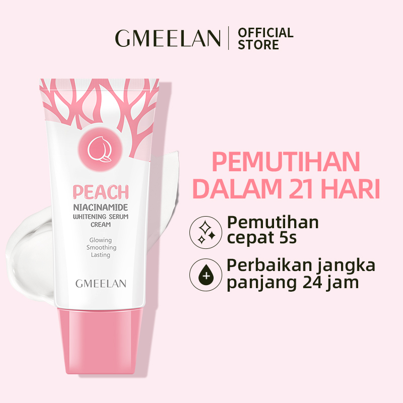 GMEELAN Peach Niacinamide Whitening Serum Cream