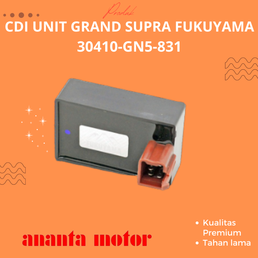 CDI UNIT GRAND SUPRA SUPRA FIT FUKUYAMA ORIGINAL CDI HONDA GRAND SUPRA SUPRA FIT FUKUYAMA