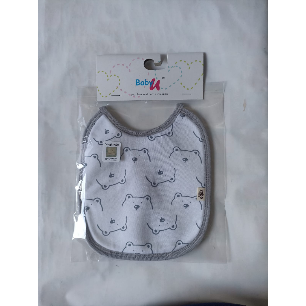 Slaber BabyU Yobo Motif Animal  Bayi