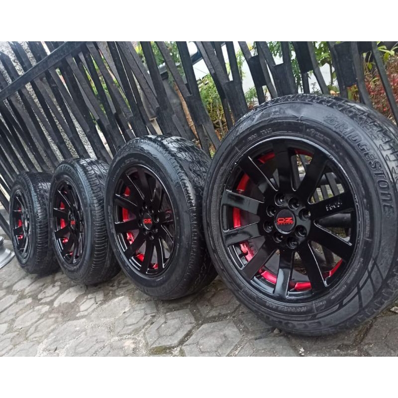 4 Velg R15 PCD 114,100+Ban 185/60 brio esteem calya sigra avanza xenia futura ss carry kijang panther lova datsun march aminity vios jazz