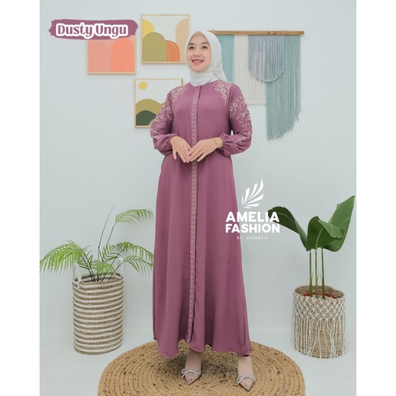 GAMIS LAILA DRESS TERBARU ORI AMELIA FASHION DRESS CANTIK MUSLIMAH GAMIS KONDANGAN VIRAL MURAH KEKINIAN